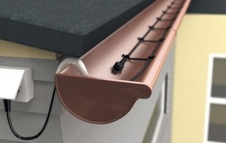 heating cable for downspouts