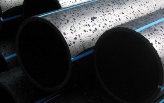 sewer polyethylene pipes