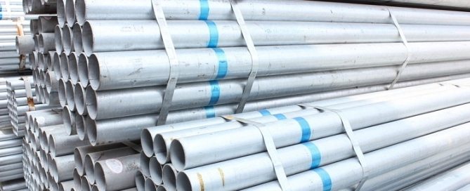 Steel and gas pipes