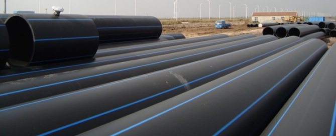 Polyethylene pipes for water supply