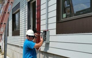 PVC pipe for electrical wiring