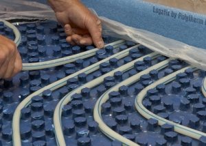 Do-it-yourself floor heating from polypropylene pipes