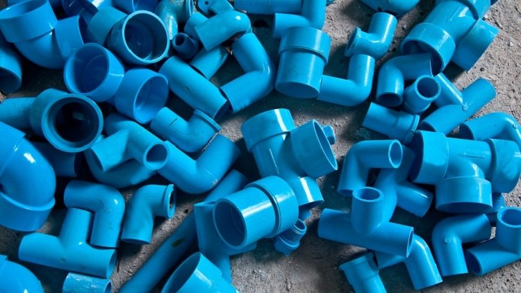 PVC pipes and fittings