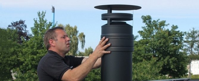 Coaxial Chimney