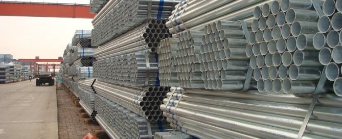 Galvanized pipe