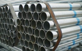 Electro-welded galvanized pipe