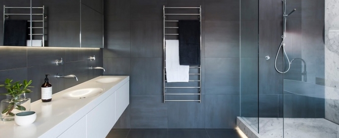 Stainless steel towel rails