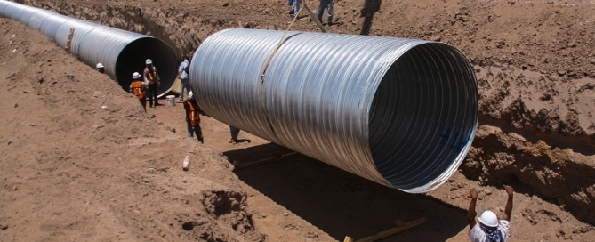 Large diameter steel pipes