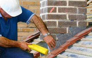 Chimney waterproofing