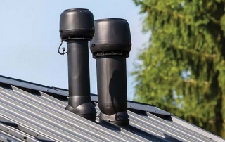 Roof ventilation pipe