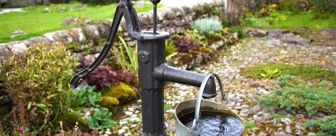 Construction of a well for water