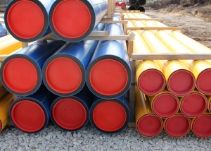 Polyethylene pipes for gas supply