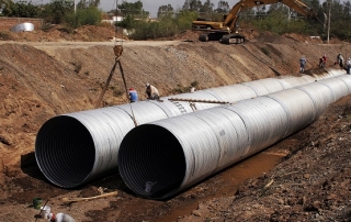 Large diameter pipes