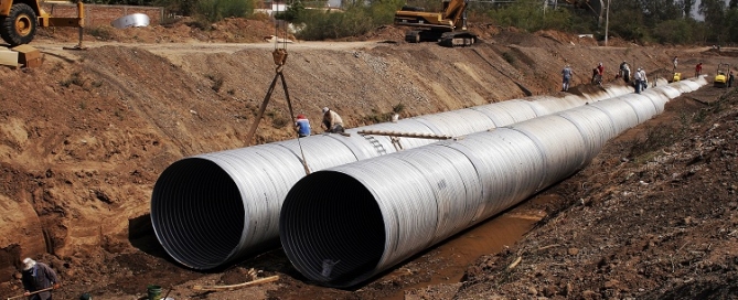 Large diameter pipes