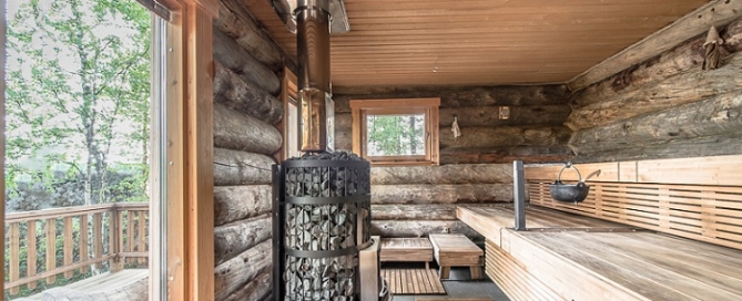 DIY chimney in the bath